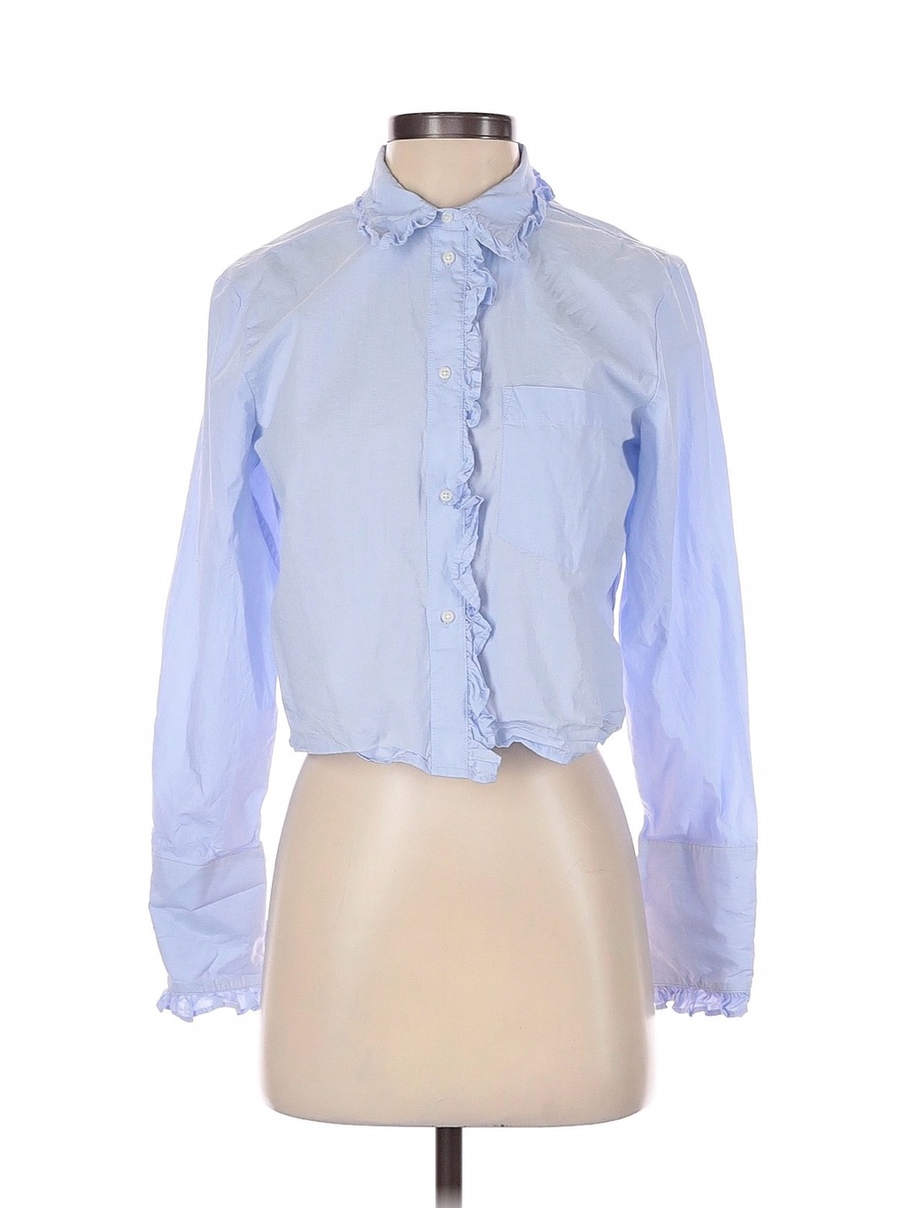 J Crew Long Sleeve Blouse 100% Cotton